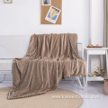 European-style Super soft multi solid color blanket